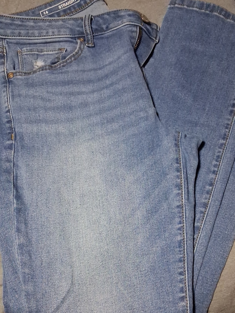 Sonoma Light Blue Straight Leg Womans Jeans